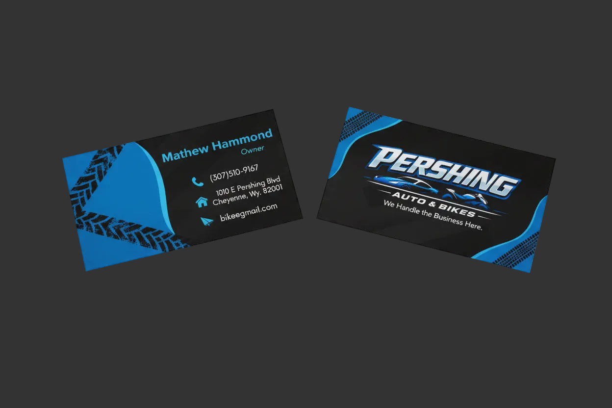 Custom Business Card Design + 250, 500 or 1000 Premium Cards
