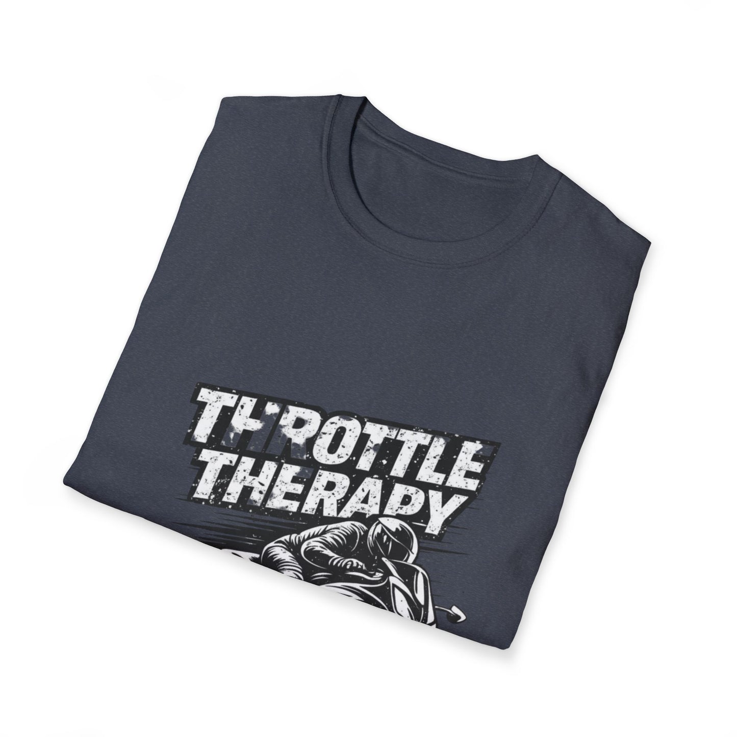 Throttle Therapy T-Shirt — Motorcycle Rider Tee
