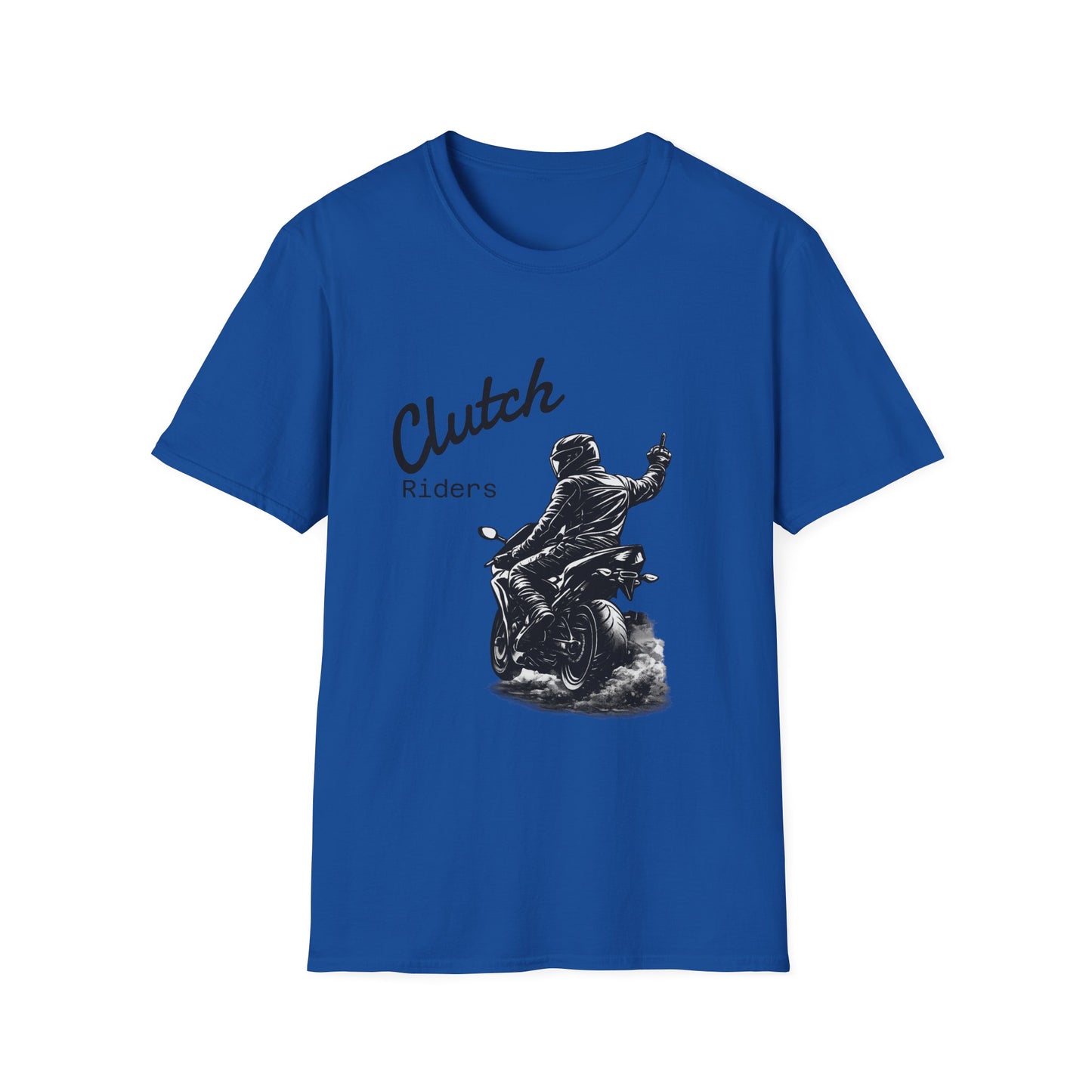Clutch Riders Motorcycle T‑Shirt — Biker Vintage Graphic Tee