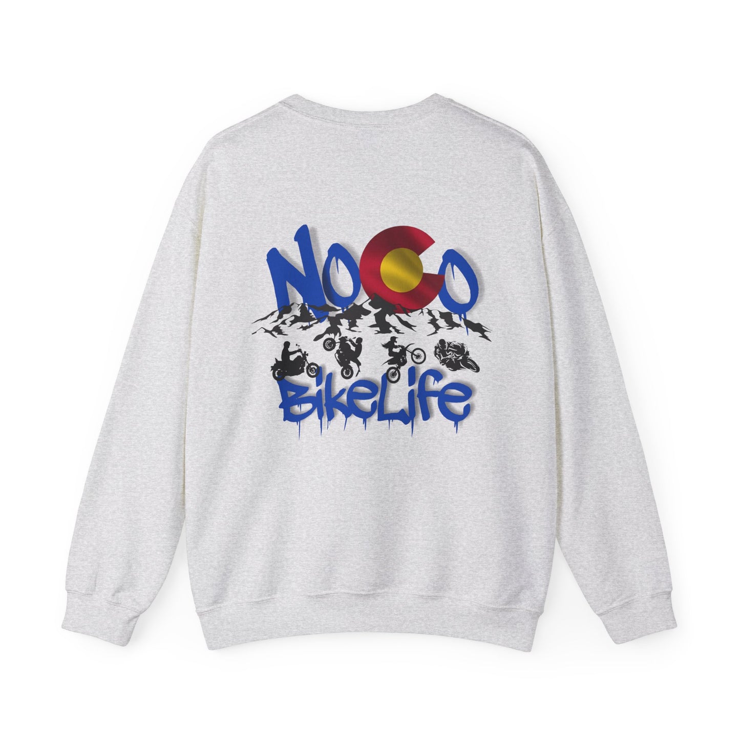 NoCo BikeLife Crew Neck Sweatshirt— Northern Colorado BikeLife Logo  Crew Neck Sweatshirt, part of the NoCo BikeLife exclusive collection