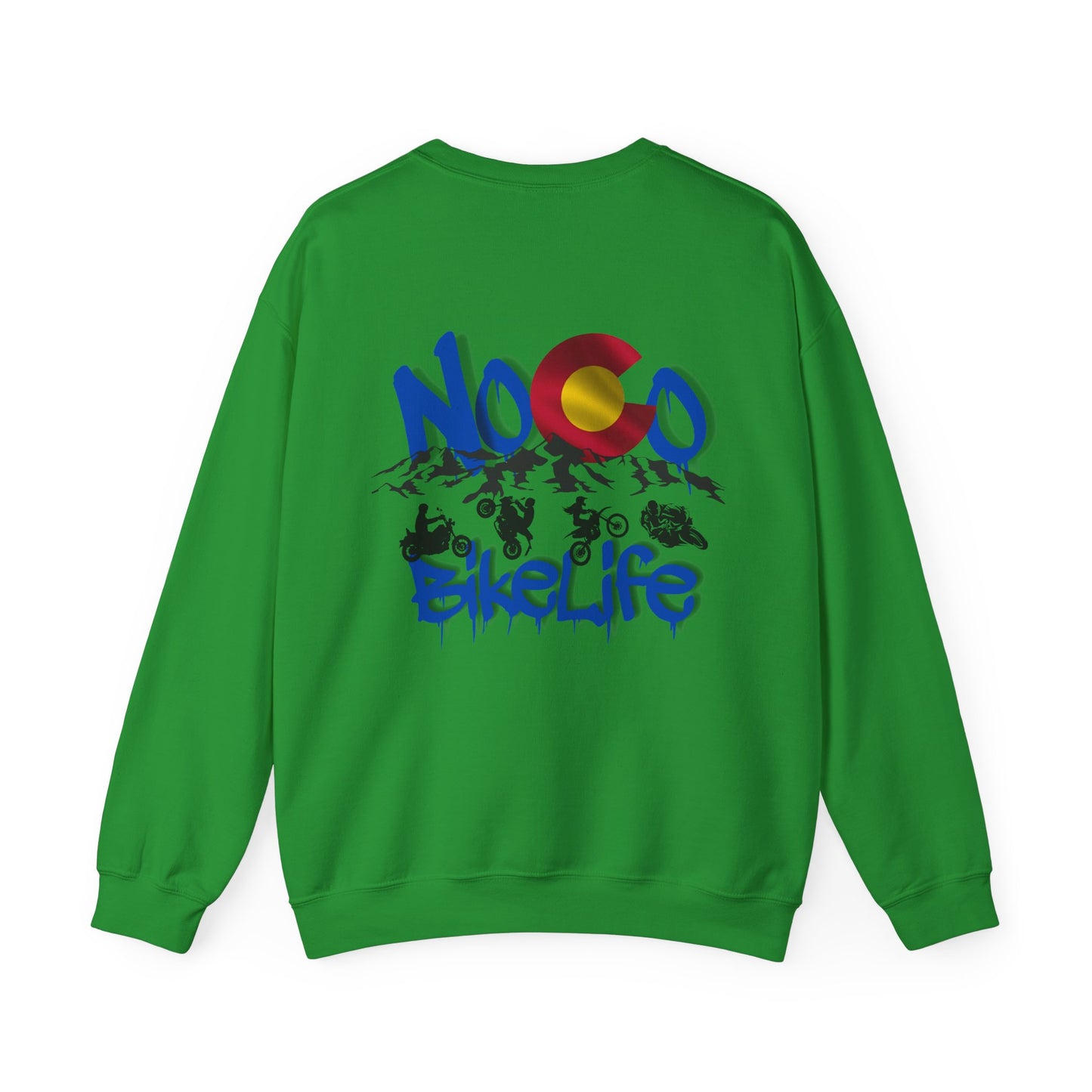 NoCo BikeLife Crew Neck Sweatshirt— Northern Colorado BikeLife Logo  Crew Neck Sweatshirt, part of the NoCo BikeLife exclusive collection