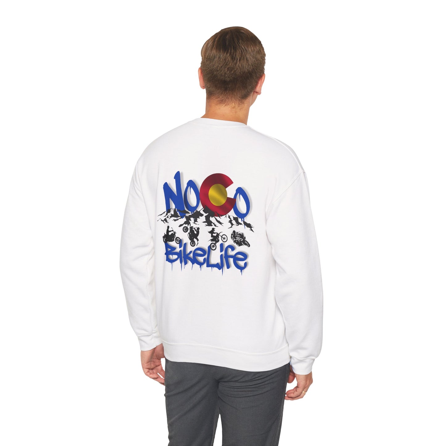 NoCo BikeLife Crew Neck Sweatshirt— Northern Colorado BikeLife Logo  Crew Neck Sweatshirt, part of the NoCo BikeLife exclusive collection