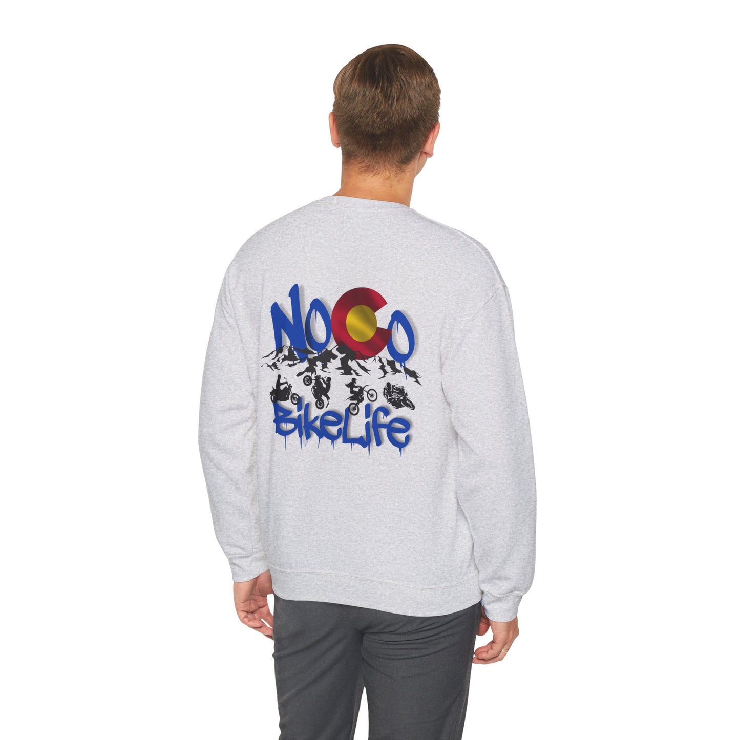 NoCo BikeLife Crew Neck Sweatshirt— Northern Colorado BikeLife Logo  Crew Neck Sweatshirt, part of the NoCo BikeLife exclusive collection