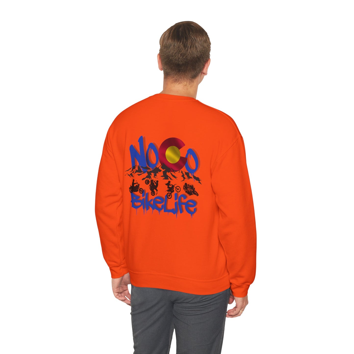 NoCo BikeLife Crew Neck Sweatshirt— Northern Colorado BikeLife Logo  Crew Neck Sweatshirt, part of the NoCo BikeLife exclusive collection