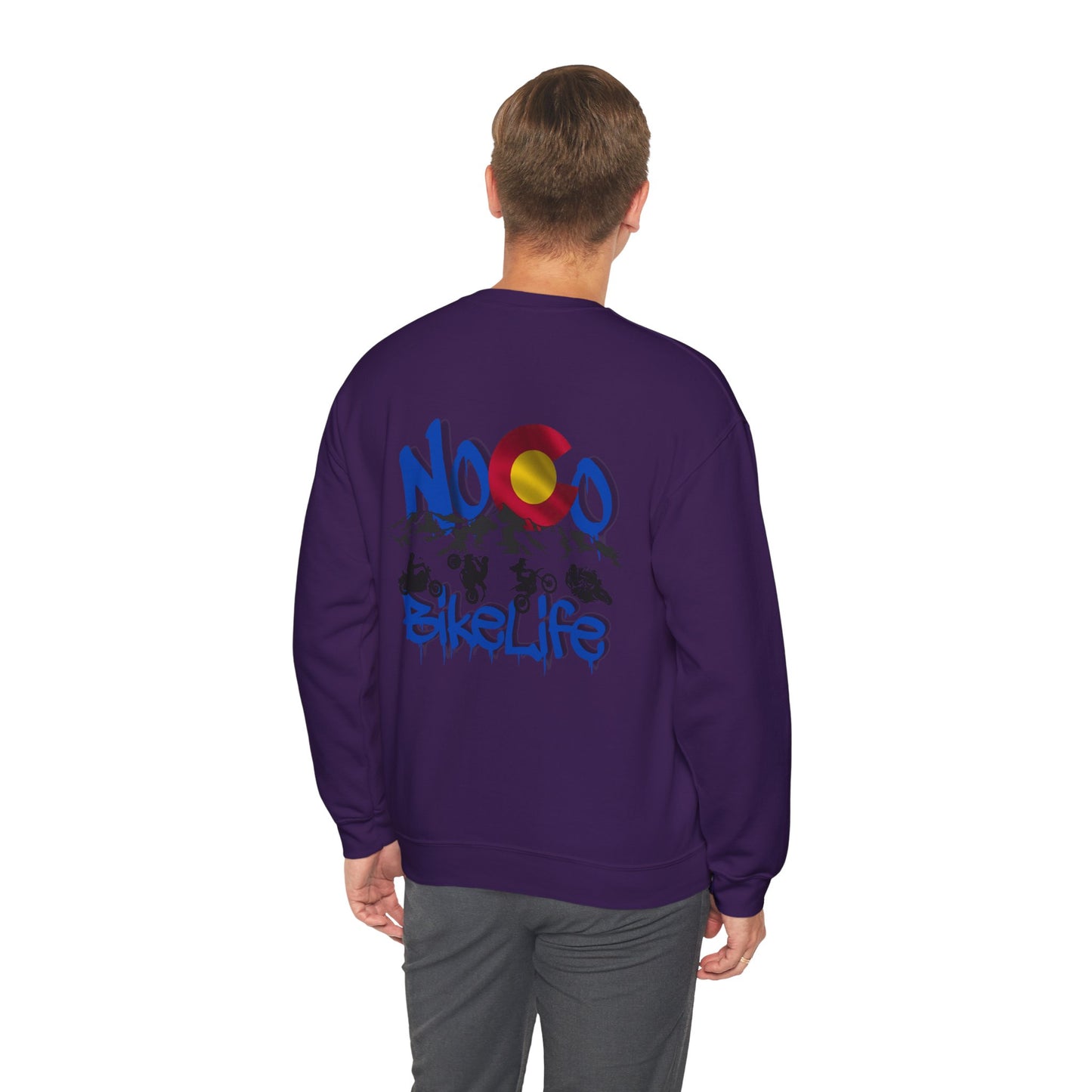 NoCo BikeLife Crew Neck Sweatshirt— Northern Colorado BikeLife Logo  Crew Neck Sweatshirt, part of the NoCo BikeLife exclusive collection