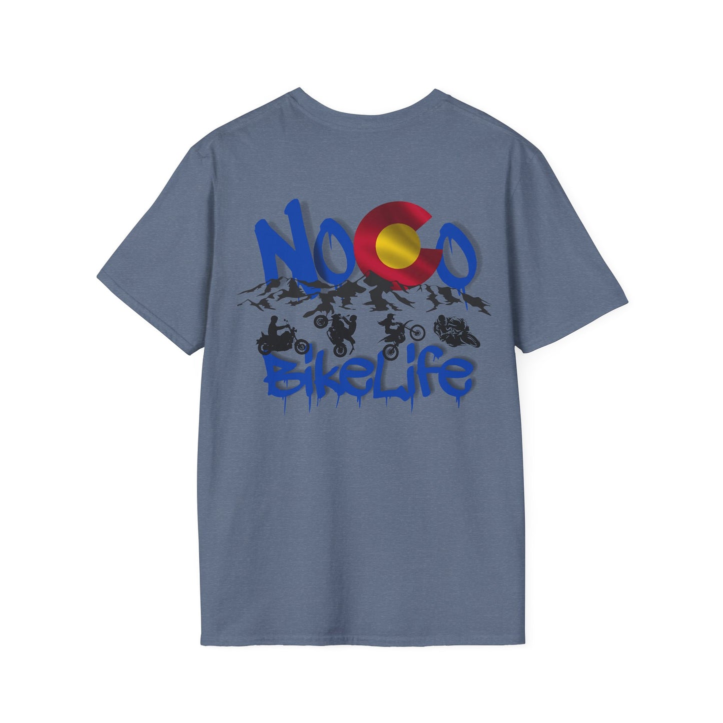 NoCo Bikelife T-Shirt —  Northern Colorado BikeLife Logo T-Shirt, part of the NoCo BikeLife exclusive collection