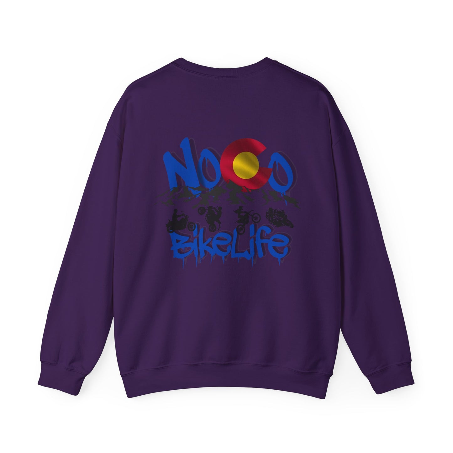 NoCo BikeLife Crew Neck Sweatshirt— Northern Colorado BikeLife Logo  Crew Neck Sweatshirt, part of the NoCo BikeLife exclusive collection