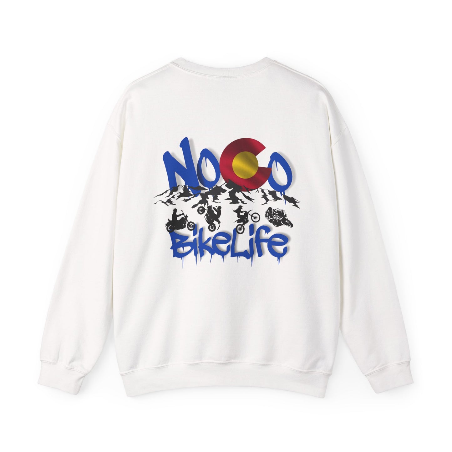 NoCo BikeLife Crew Neck Sweatshirt— Northern Colorado BikeLife Logo  Crew Neck Sweatshirt, part of the NoCo BikeLife exclusive collection