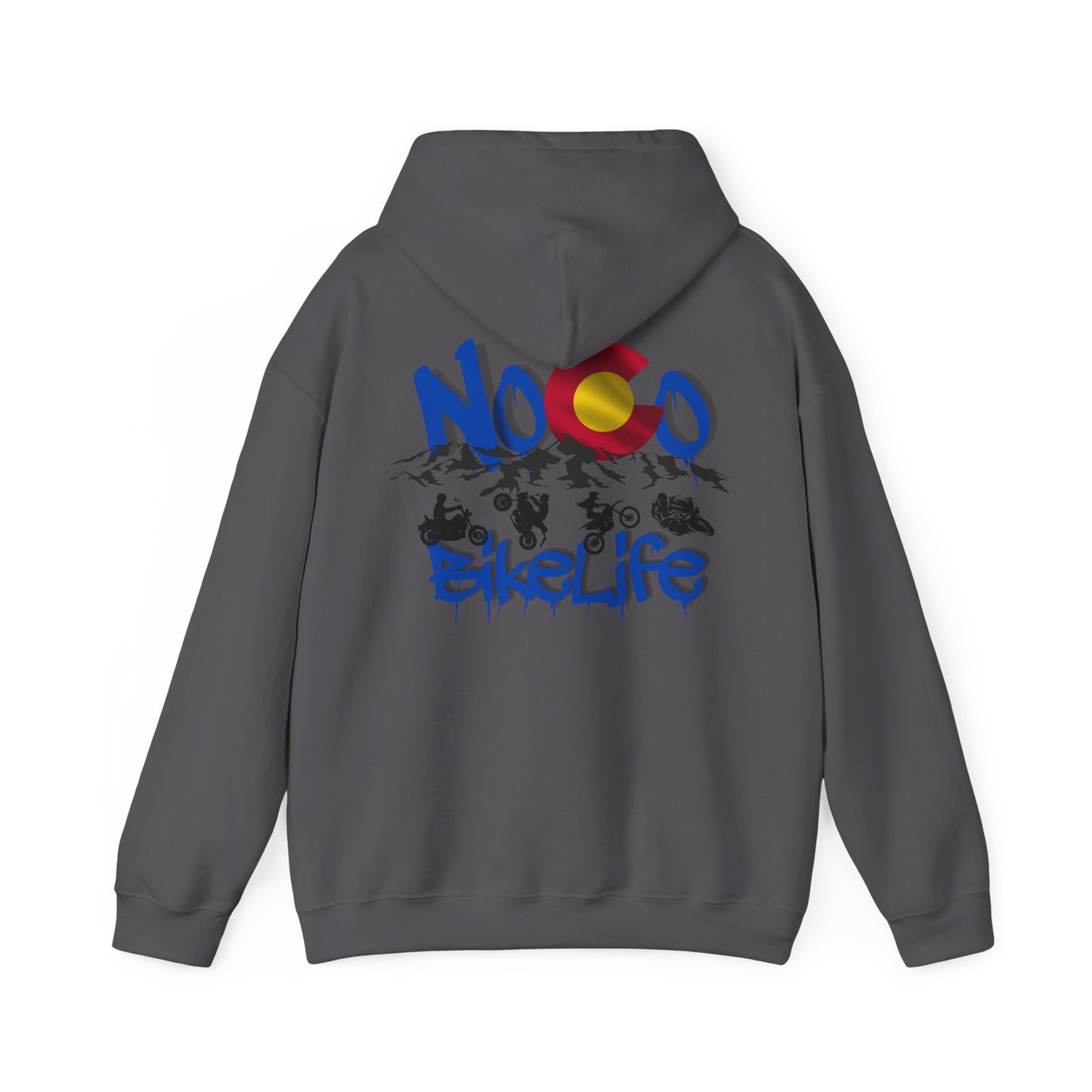 NoCo BikeLife Hoodie — Northern Colorado BikeLife Logo Hoodie, part of the NoCo BikeLife exclusive collection