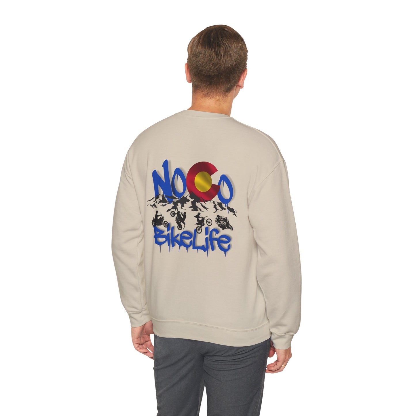 NoCo BikeLife Crew Neck Sweatshirt— Northern Colorado BikeLife Logo  Crew Neck Sweatshirt, part of the NoCo BikeLife exclusive collection