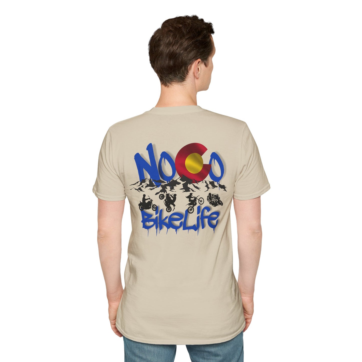 NoCo Bikelife T-Shirt —  Northern Colorado BikeLife Logo T-Shirt, part of the NoCo BikeLife exclusive collection