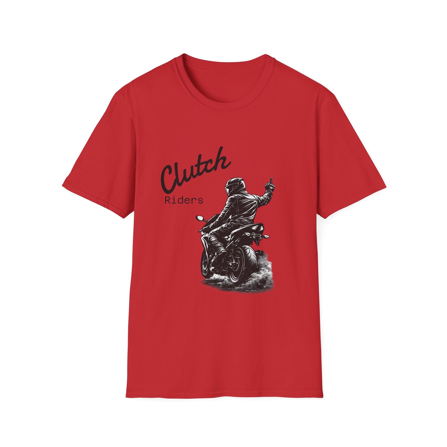 Clutch Riders Motorcycle T‑Shirt — Biker Vintage Graphic Tee