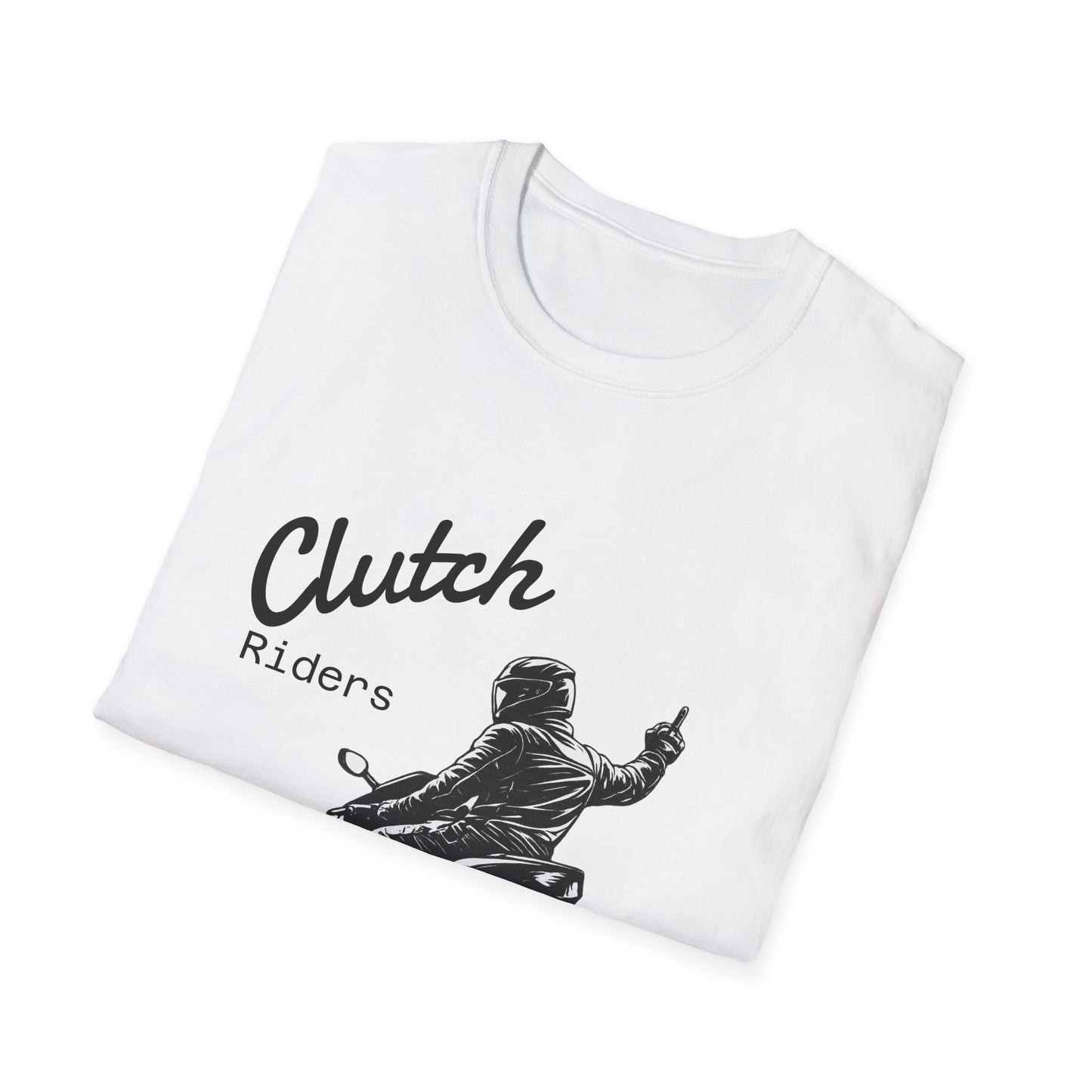 Clutch Riders Motorcycle T‑Shirt — Biker Vintage Graphic Tee