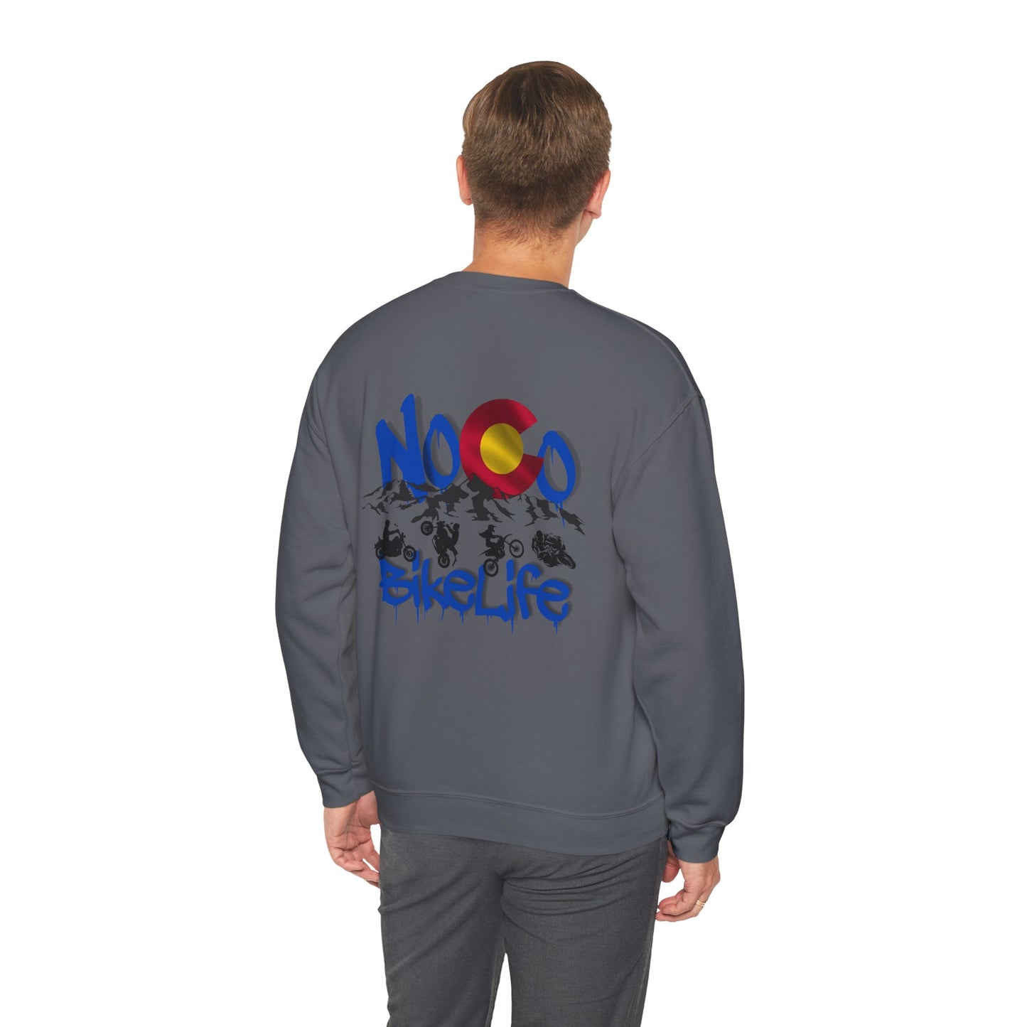 NoCo BikeLife Crew Neck Sweatshirt— Northern Colorado BikeLife Logo  Crew Neck Sweatshirt, part of the NoCo BikeLife exclusive collection