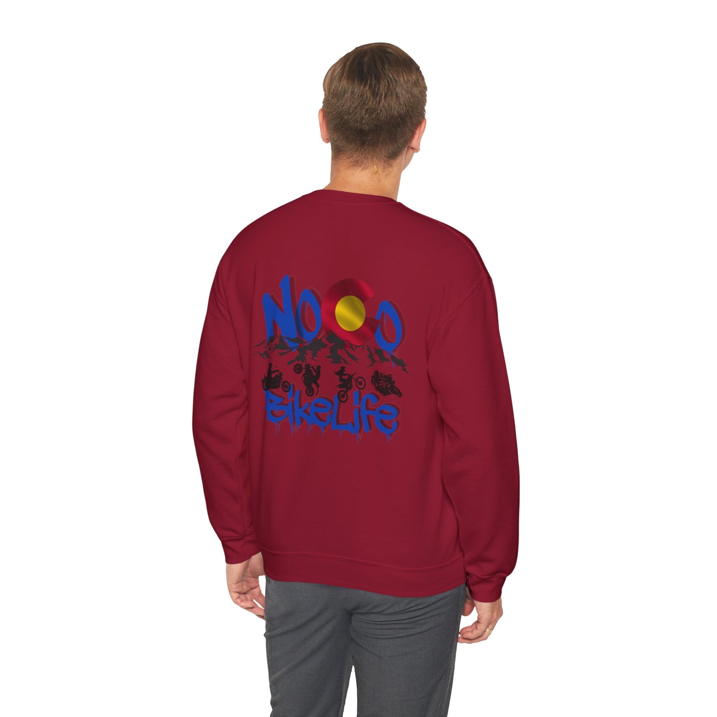 NoCo BikeLife Crew Neck Sweatshirt— Northern Colorado BikeLife Logo  Crew Neck Sweatshirt, part of the NoCo BikeLife exclusive collection