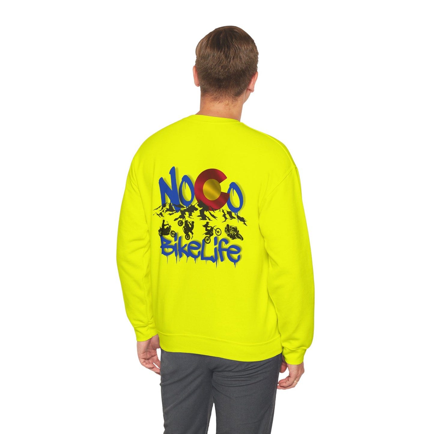 NoCo BikeLife Crew Neck Sweatshirt— Northern Colorado BikeLife Logo  Crew Neck Sweatshirt, part of the NoCo BikeLife exclusive collection