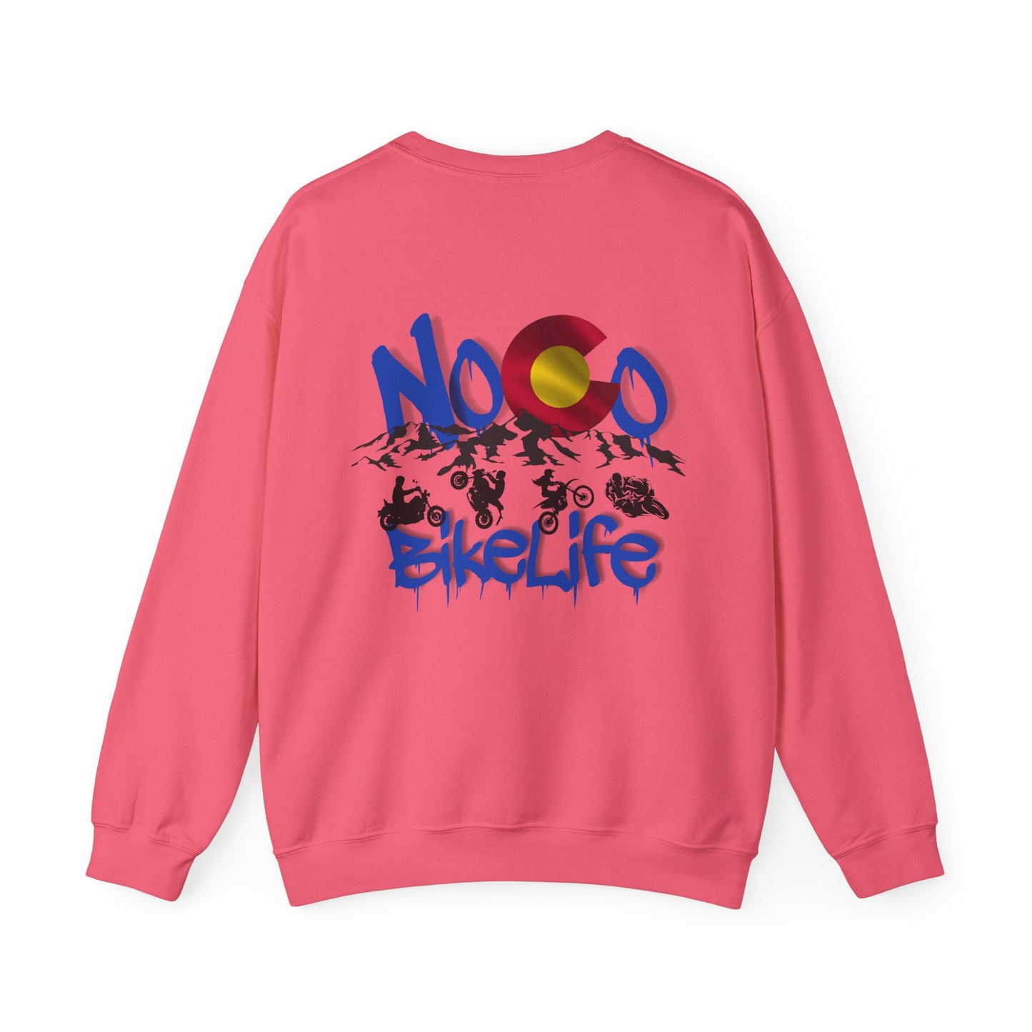 NoCo BikeLife Crew Neck Sweatshirt— Northern Colorado BikeLife Logo  Crew Neck Sweatshirt, part of the NoCo BikeLife exclusive collection