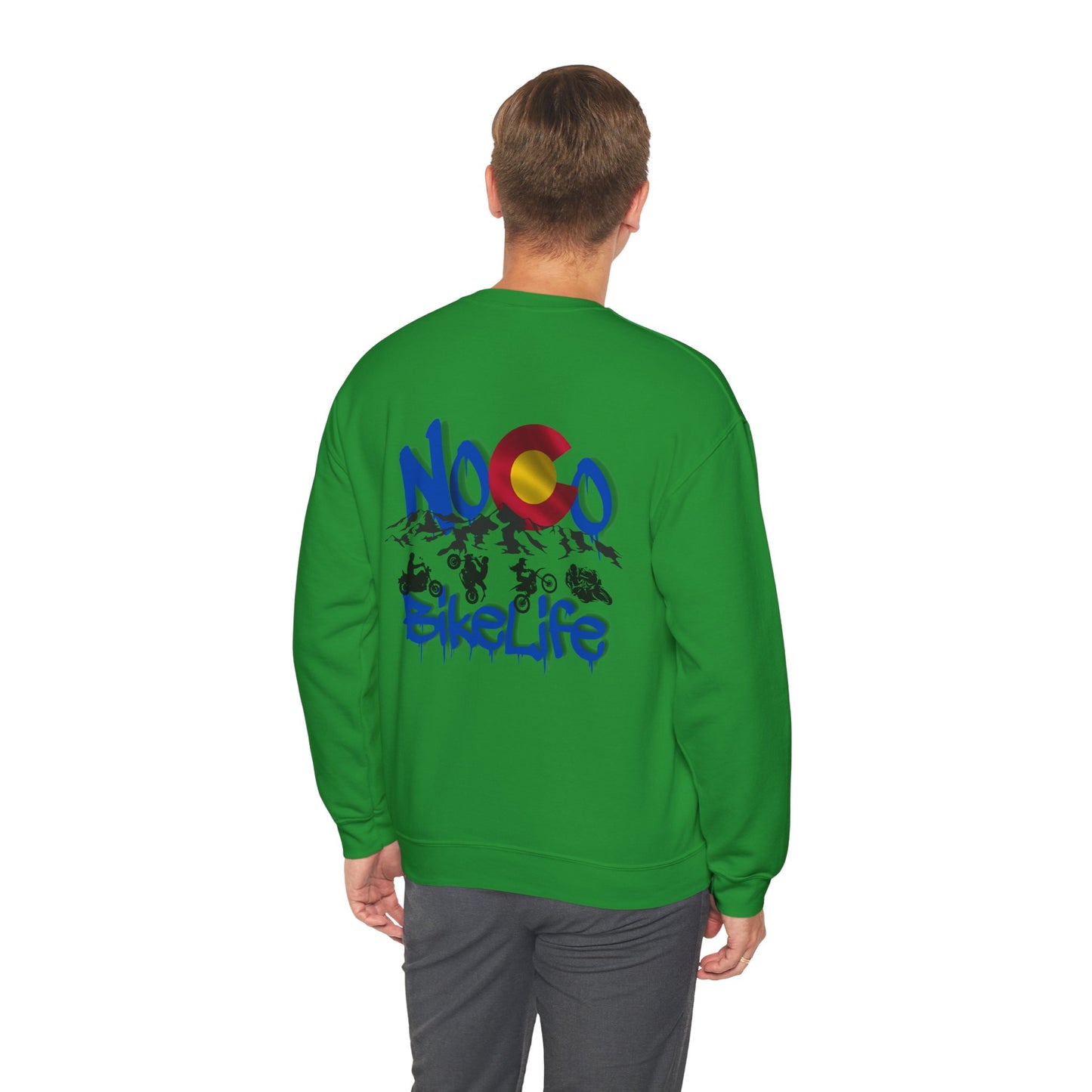 NoCo BikeLife Crew Neck Sweatshirt— Northern Colorado BikeLife Logo  Crew Neck Sweatshirt, part of the NoCo BikeLife exclusive collection