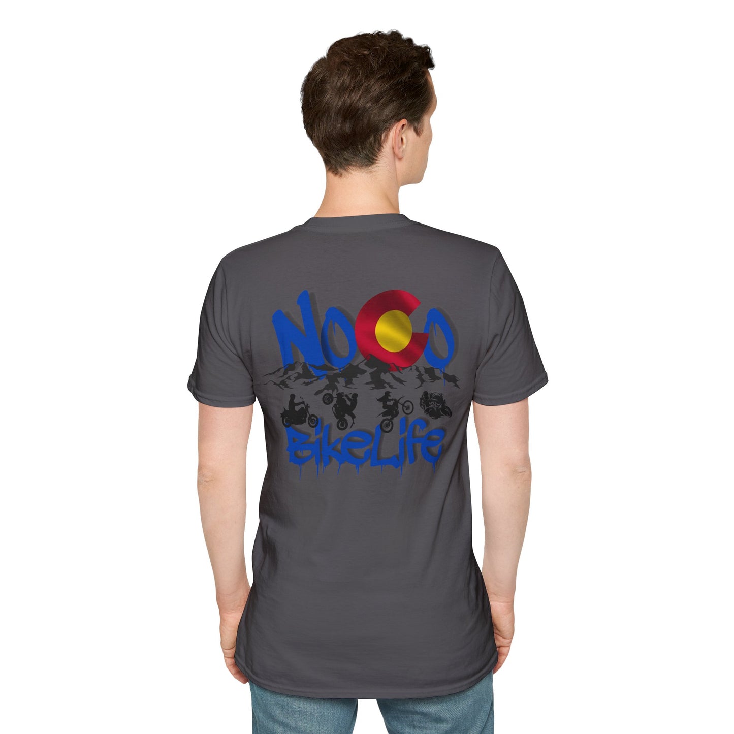 NoCo Bikelife T-Shirt —  Northern Colorado BikeLife Logo T-Shirt, part of the NoCo BikeLife exclusive collection
