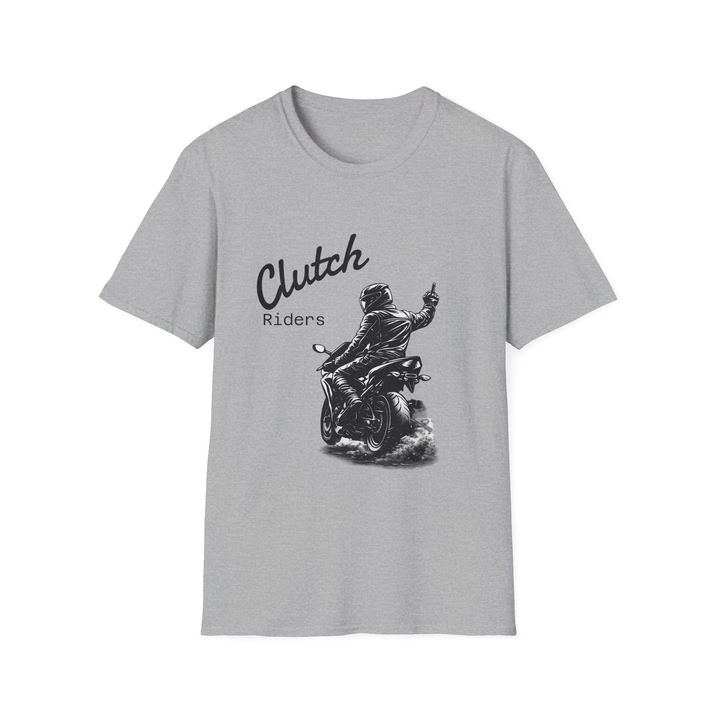 Clutch Riders Motorcycle T‑Shirt — Biker Vintage Graphic Tee