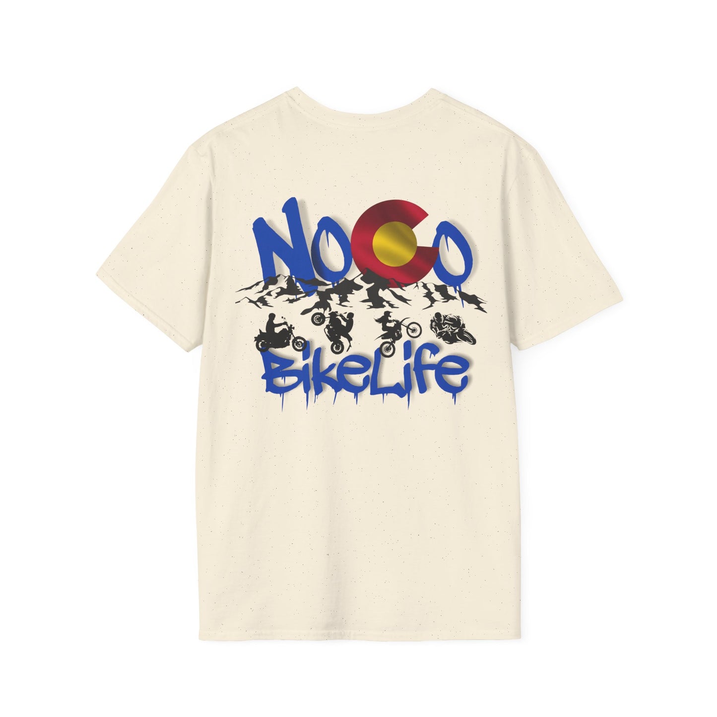 NoCo Bikelife T-Shirt —  Northern Colorado BikeLife Logo T-Shirt, part of the NoCo BikeLife exclusive collection