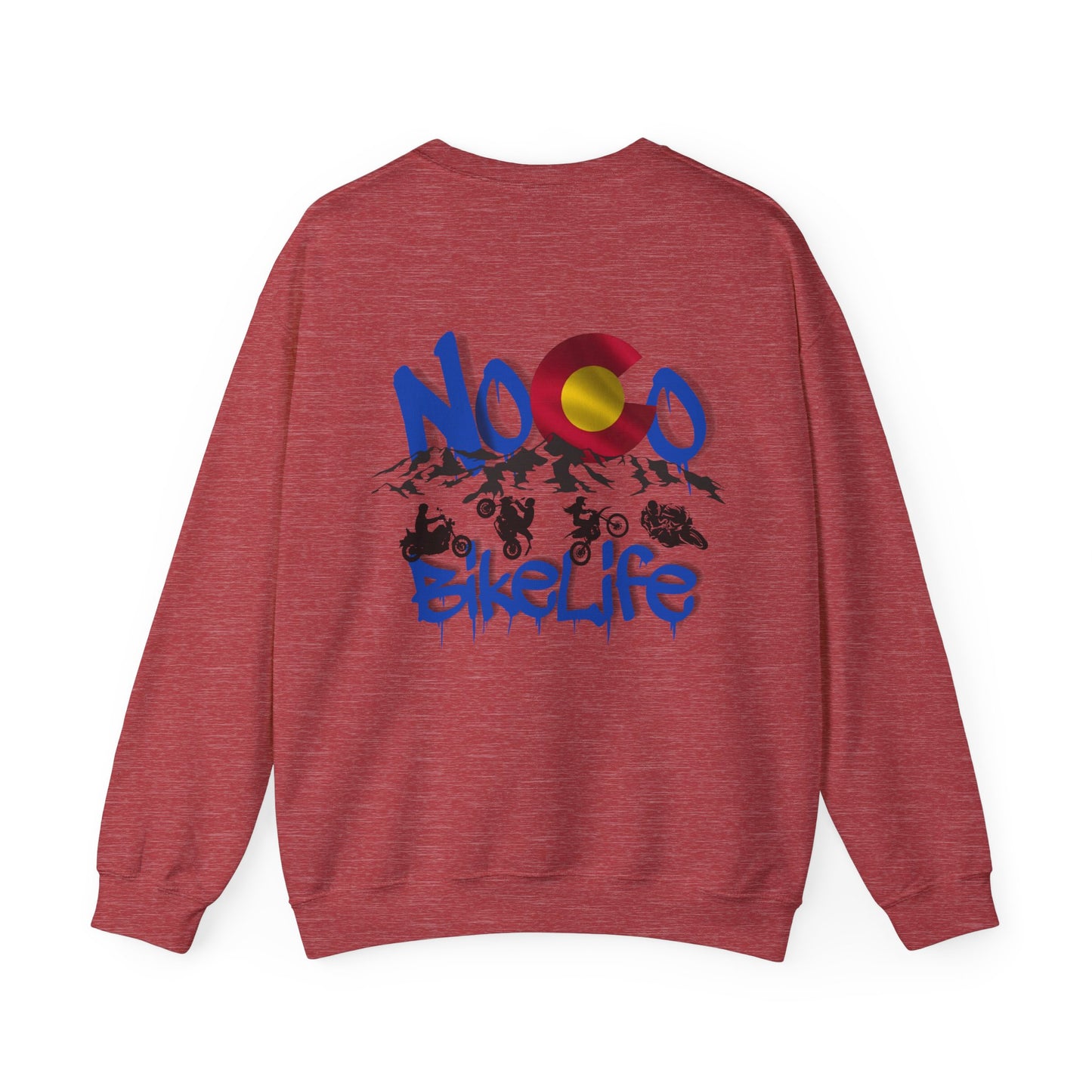 NoCo BikeLife Crew Neck Sweatshirt— Northern Colorado BikeLife Logo  Crew Neck Sweatshirt, part of the NoCo BikeLife exclusive collection