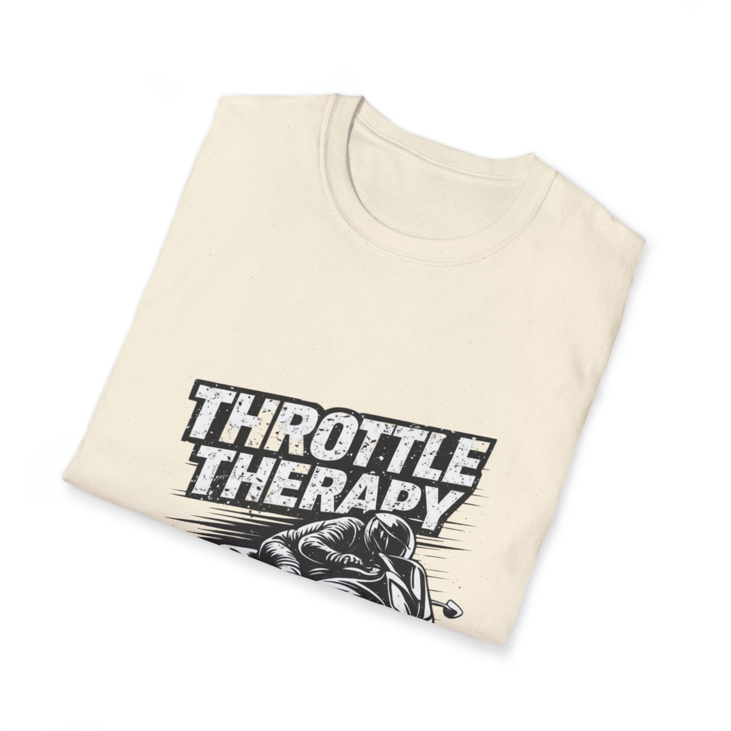 Throttle Therapy T-Shirt — Motorcycle Rider Tee