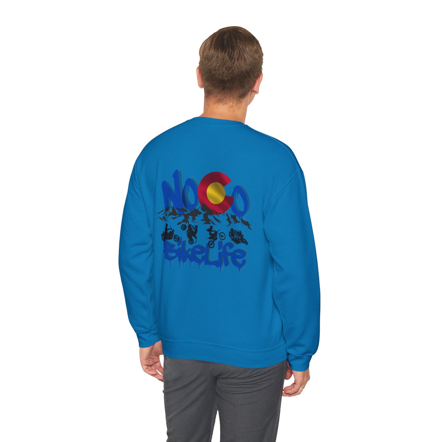 NoCo BikeLife Crew Neck Sweatshirt— Northern Colorado BikeLife Logo  Crew Neck Sweatshirt, part of the NoCo BikeLife exclusive collection