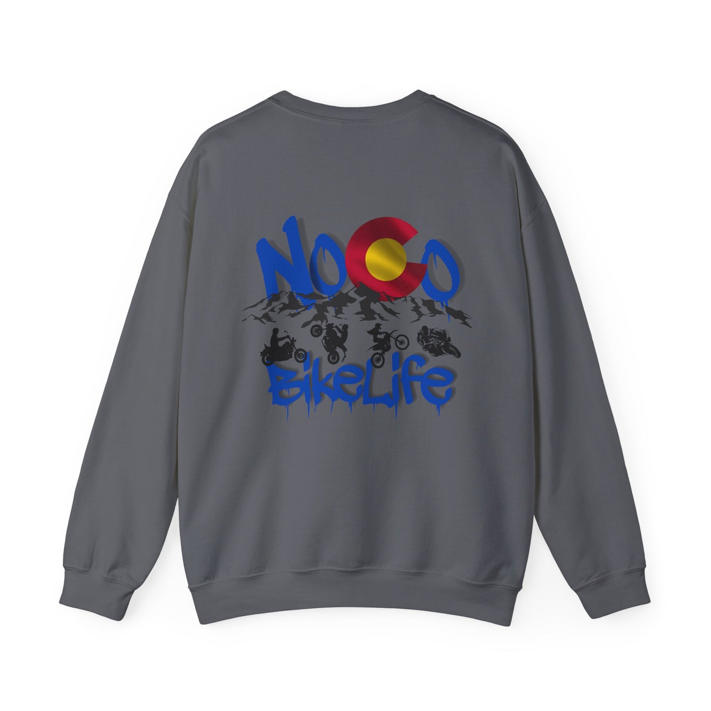 NoCo BikeLife Crew Neck Sweatshirt— Northern Colorado BikeLife Logo  Crew Neck Sweatshirt, part of the NoCo BikeLife exclusive collection