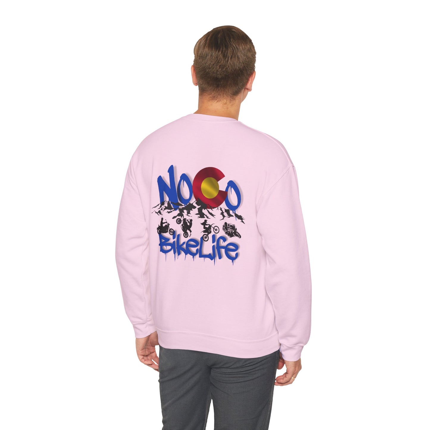 NoCo BikeLife Crew Neck Sweatshirt— Northern Colorado BikeLife Logo  Crew Neck Sweatshirt, part of the NoCo BikeLife exclusive collection