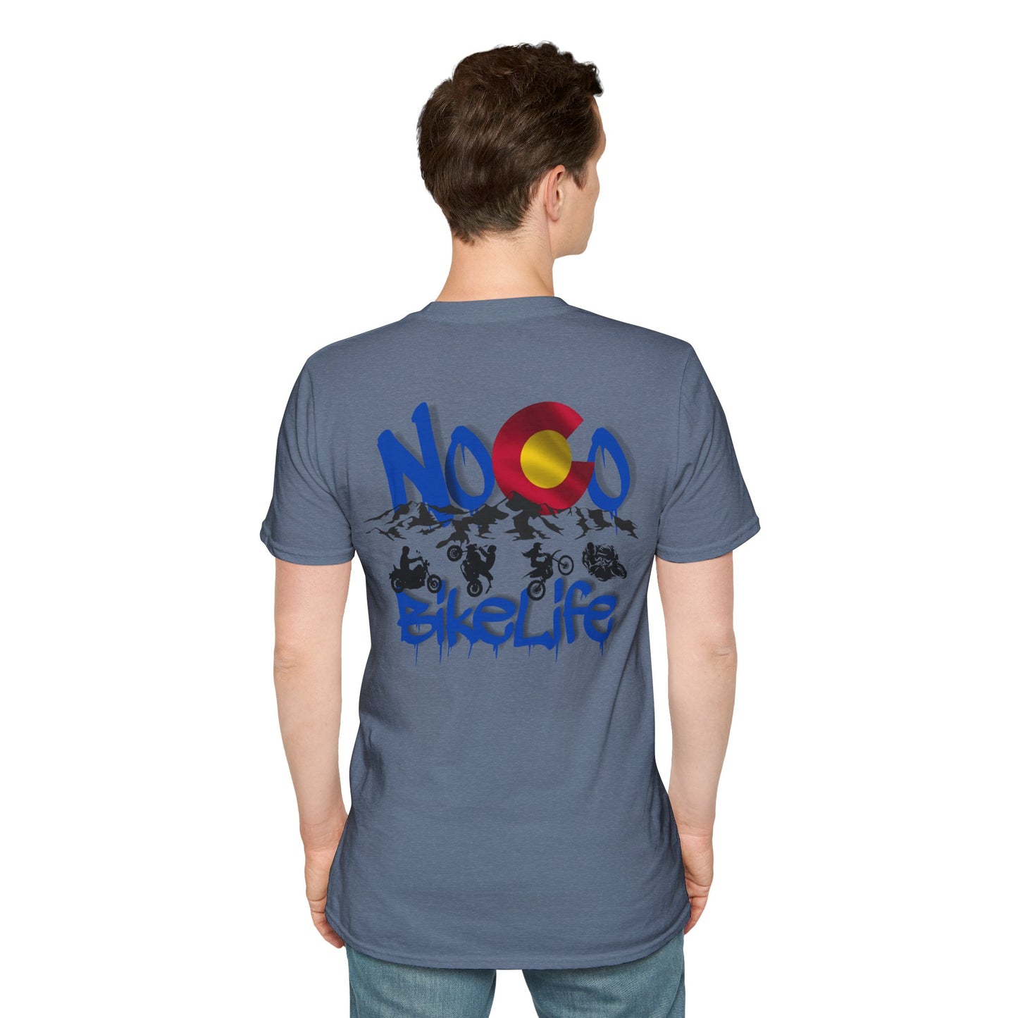 NoCo Bikelife T-Shirt —  Northern Colorado BikeLife Logo T-Shirt, part of the NoCo BikeLife exclusive collection