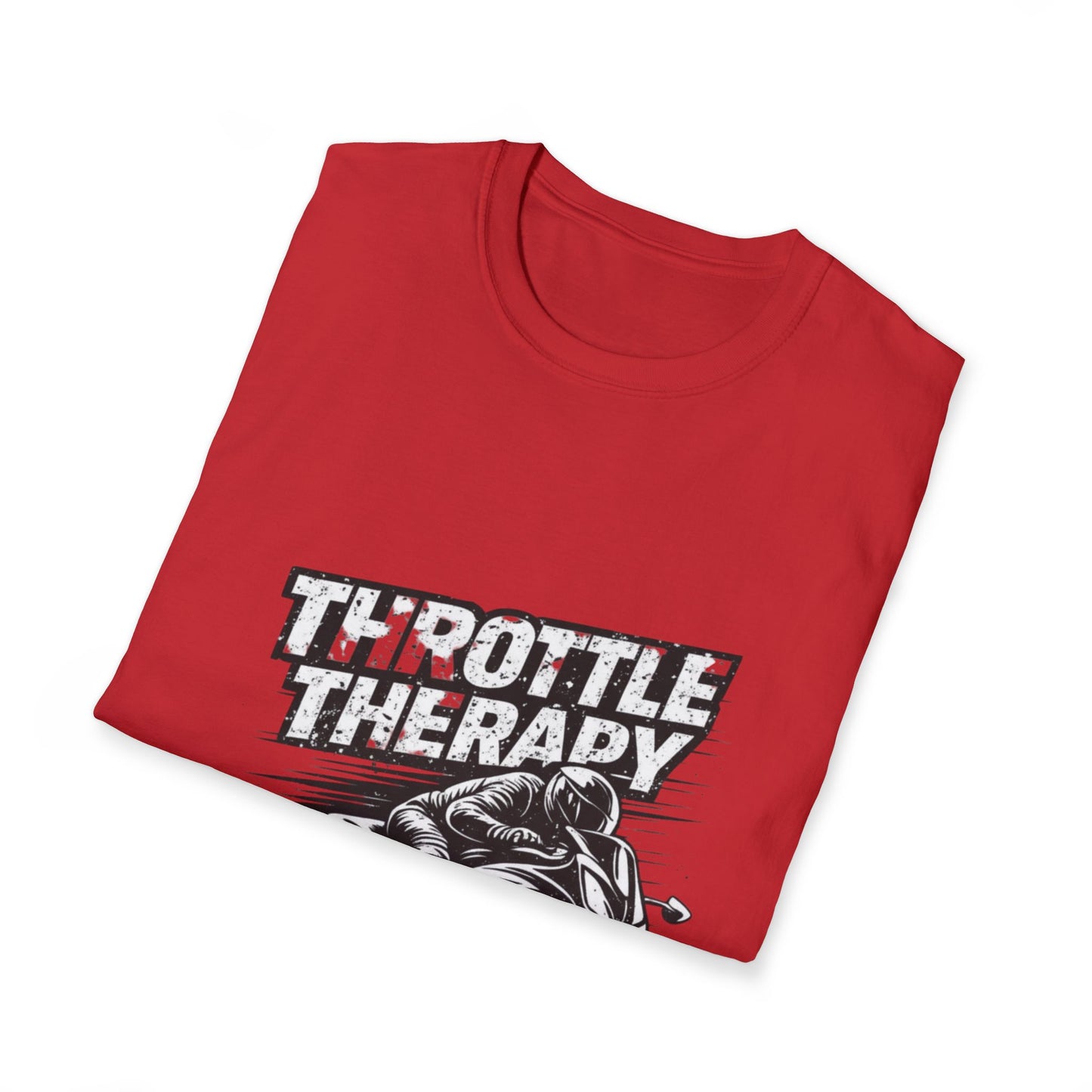 Throttle Therapy T-Shirt — Motorcycle Rider Tee