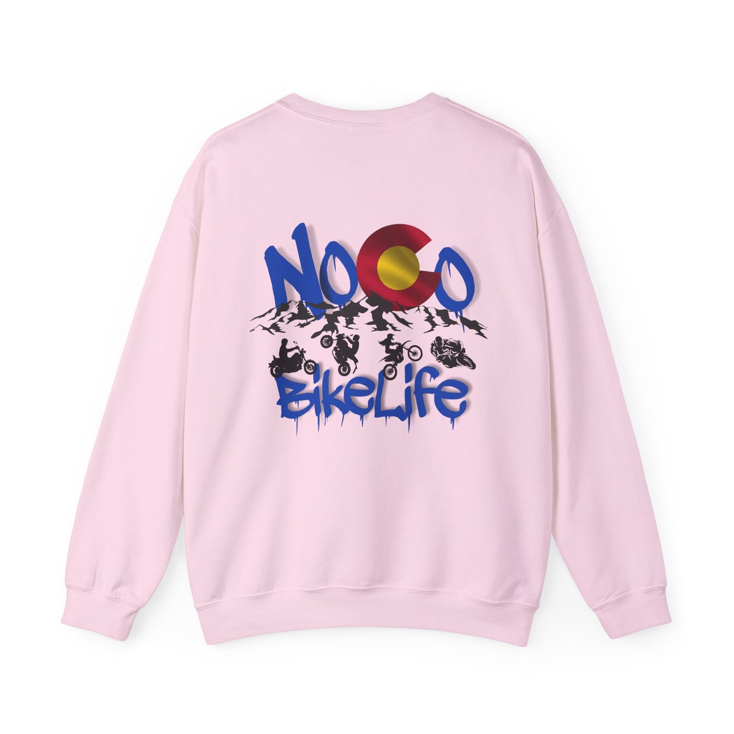 NoCo BikeLife Crew Neck Sweatshirt— Northern Colorado BikeLife Logo  Crew Neck Sweatshirt, part of the NoCo BikeLife exclusive collection
