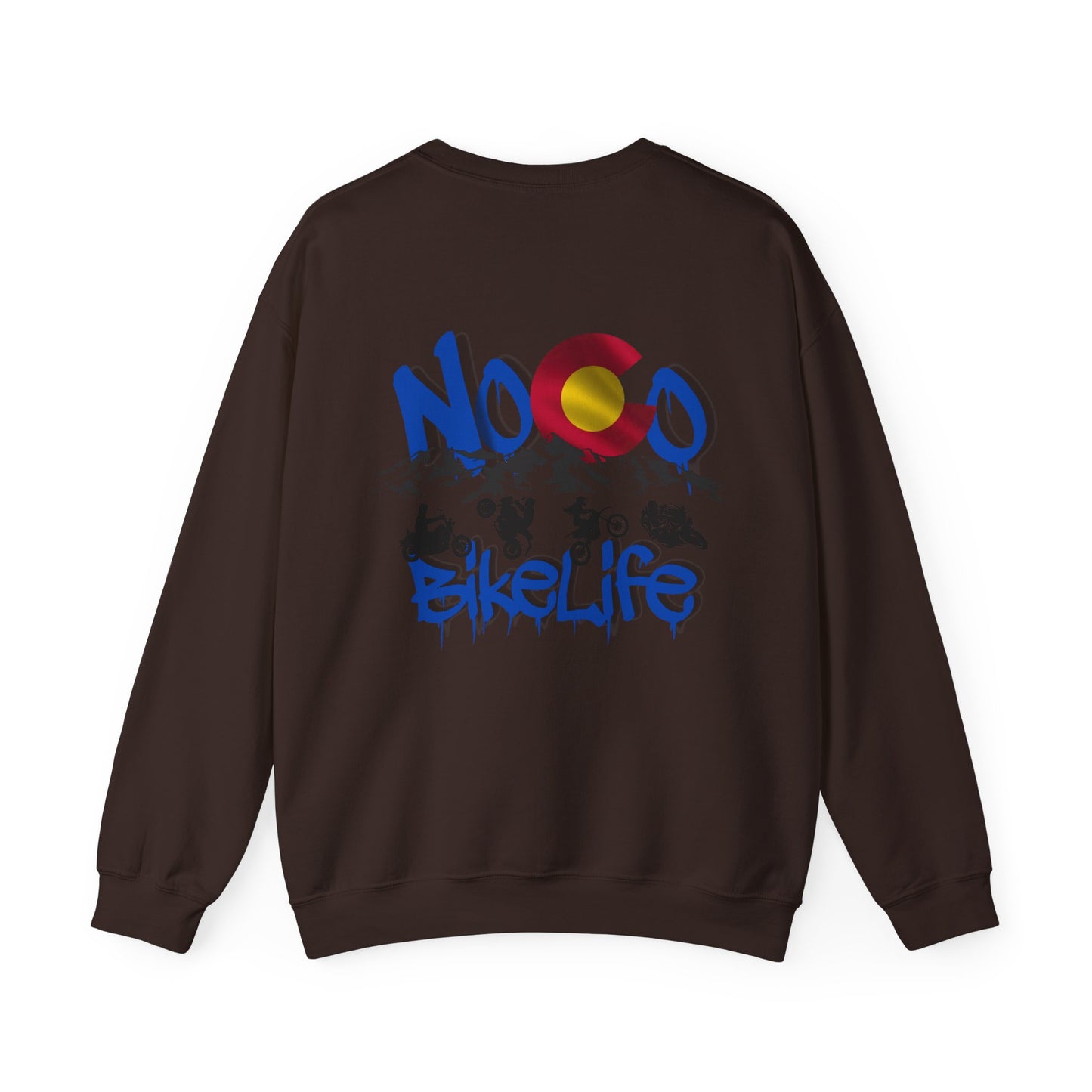 NoCo BikeLife Crew Neck Sweatshirt— Northern Colorado BikeLife Logo  Crew Neck Sweatshirt, part of the NoCo BikeLife exclusive collection