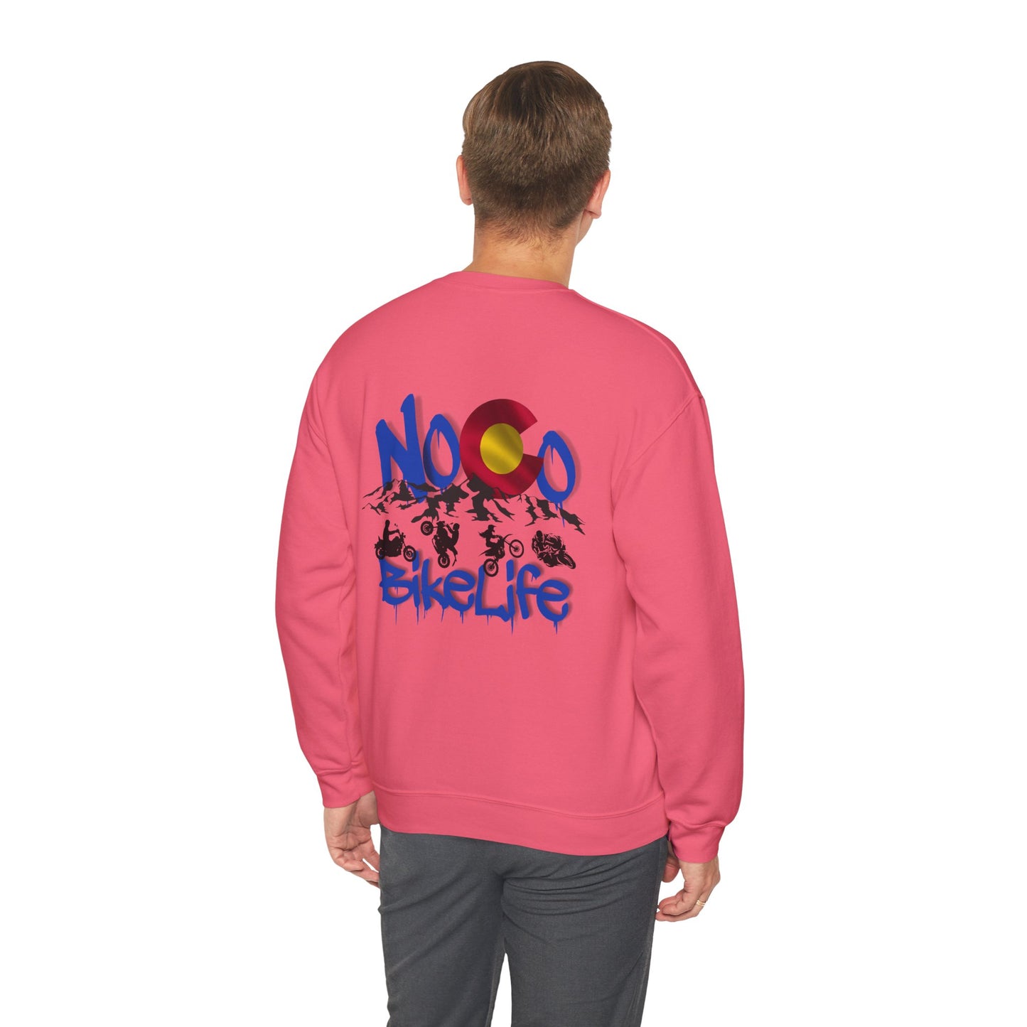 NoCo BikeLife Crew Neck Sweatshirt— Northern Colorado BikeLife Logo  Crew Neck Sweatshirt, part of the NoCo BikeLife exclusive collection