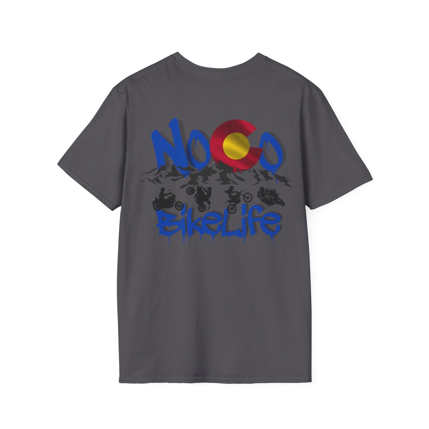 NoCo Bikelife T-Shirt —  Northern Colorado BikeLife Logo T-Shirt, part of the NoCo BikeLife exclusive collection