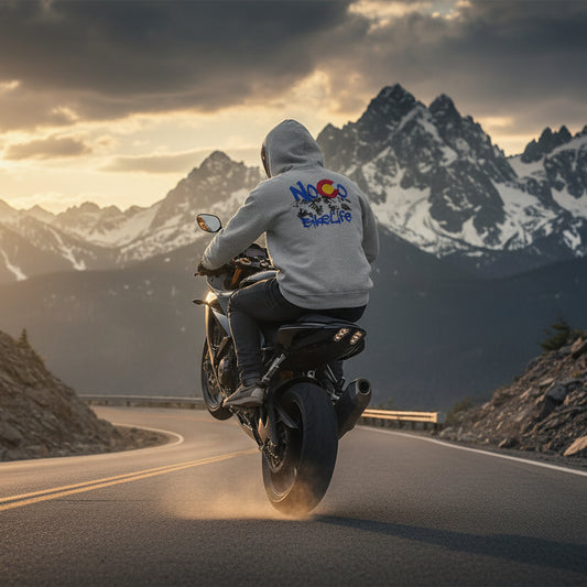 NoCo BikeLife Hoodie — Northern Colorado BikeLife Logo Hoodie, part of the NoCo BikeLife exclusive collection