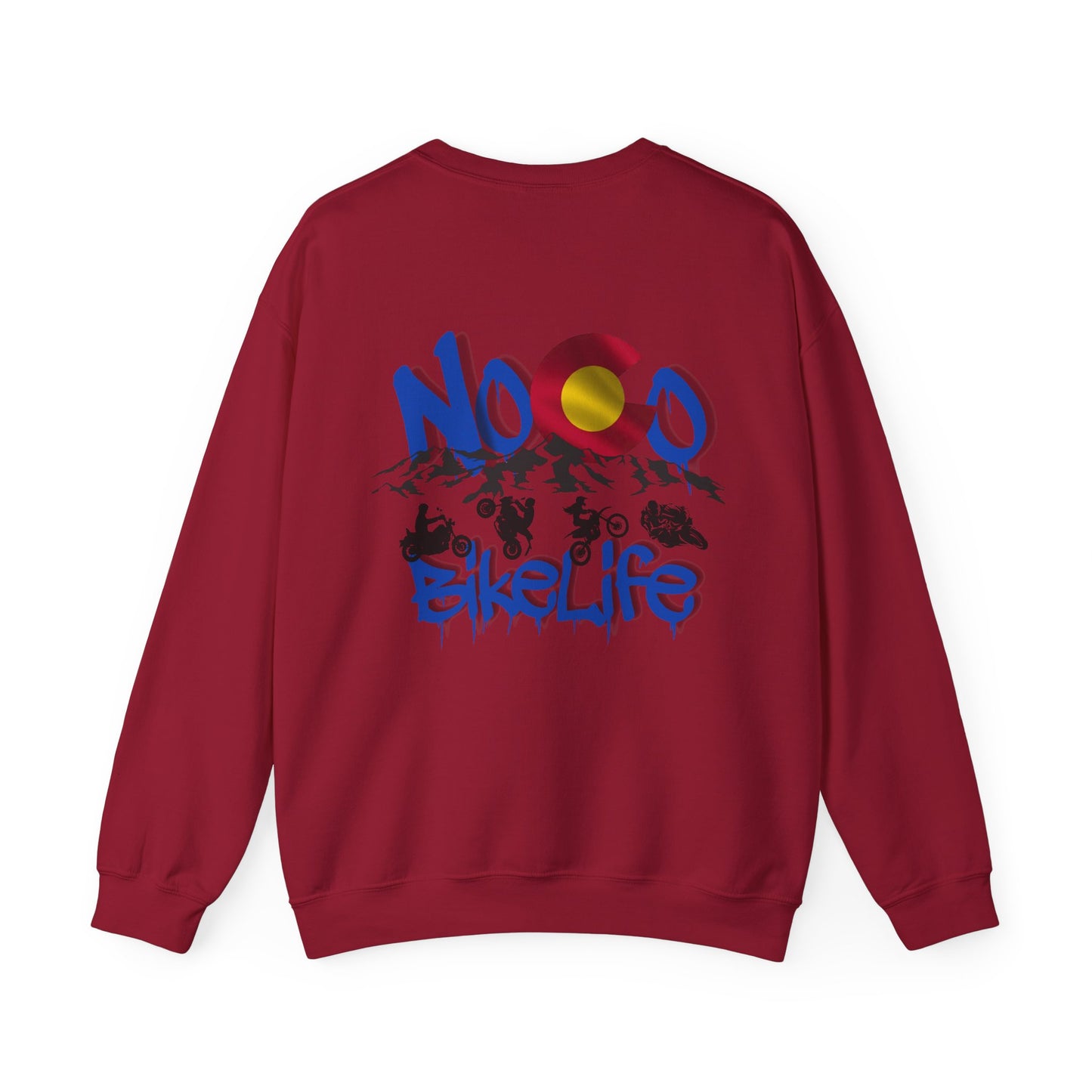 NoCo BikeLife Crew Neck Sweatshirt— Northern Colorado BikeLife Logo  Crew Neck Sweatshirt, part of the NoCo BikeLife exclusive collection