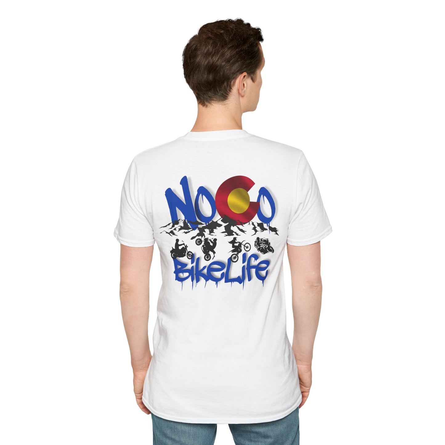 NoCo Bikelife T-Shirt —  Northern Colorado BikeLife Logo T-Shirt, part of the NoCo BikeLife exclusive collection