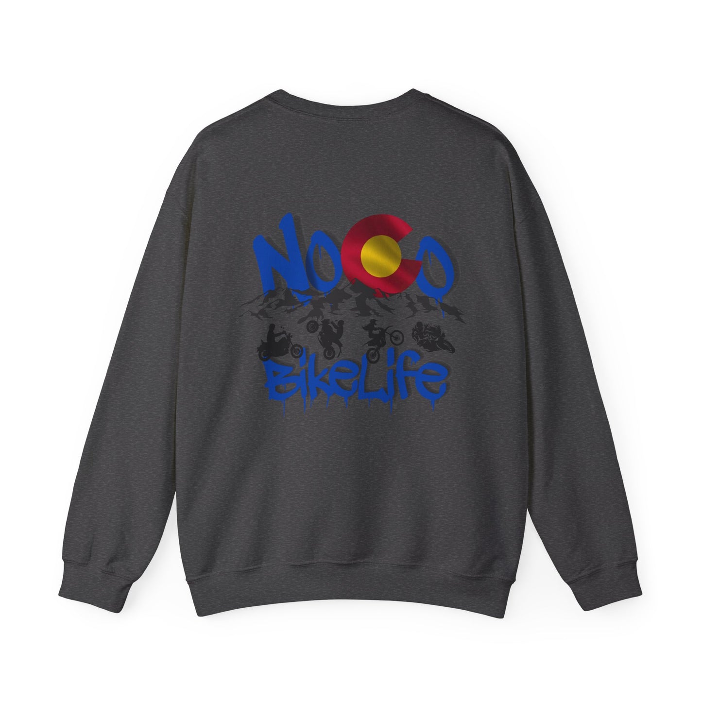 NoCo BikeLife Crew Neck Sweatshirt— Northern Colorado BikeLife Logo  Crew Neck Sweatshirt, part of the NoCo BikeLife exclusive collection