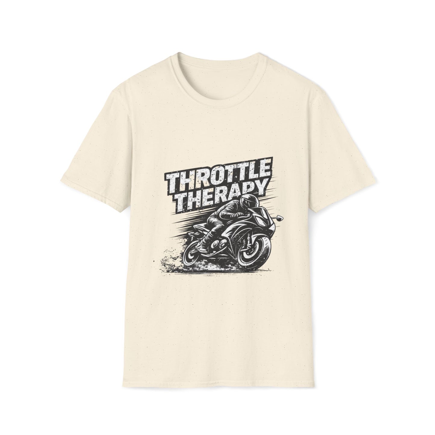 Throttle Therapy T-Shirt — Motorcycle Rider Tee