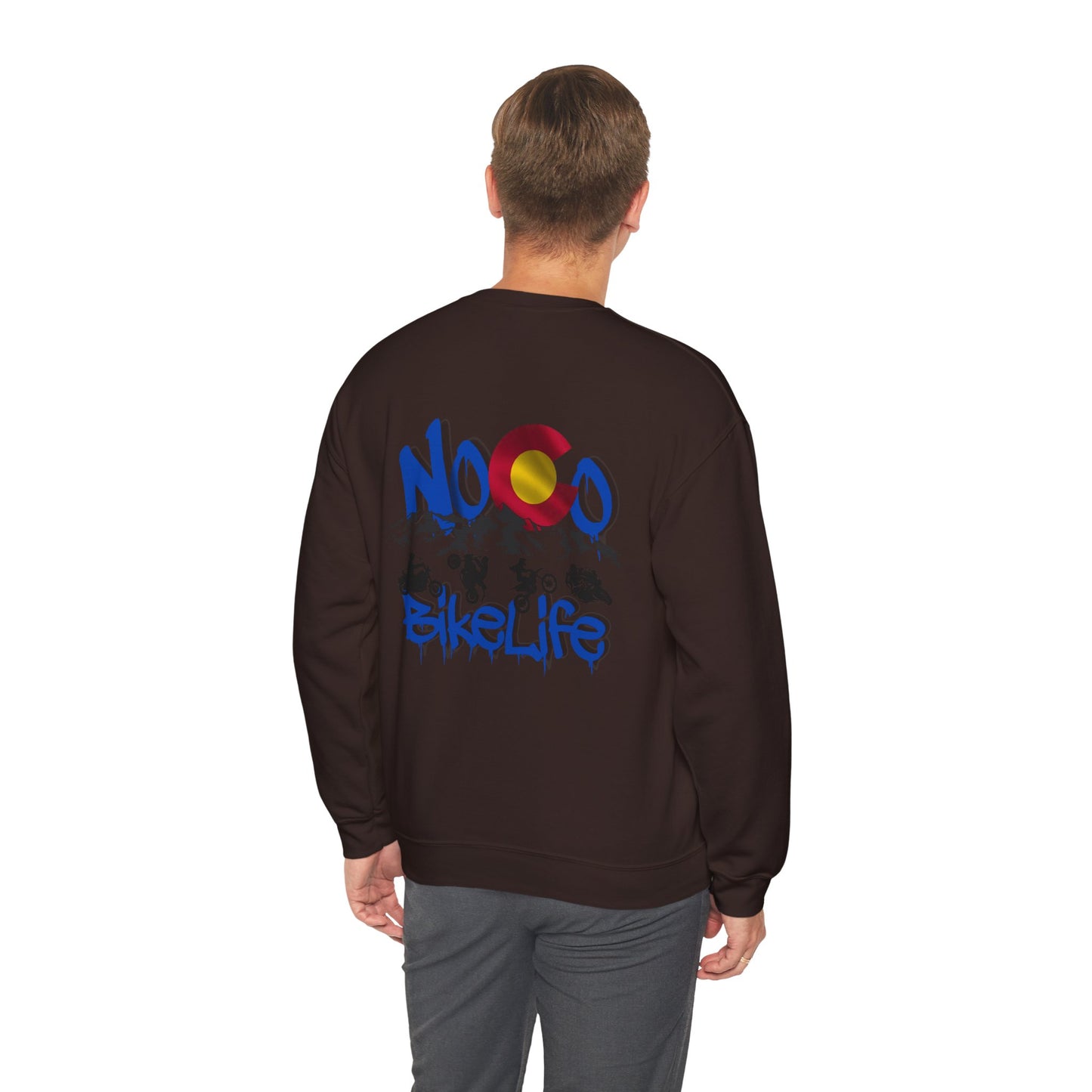 NoCo BikeLife Crew Neck Sweatshirt— Northern Colorado BikeLife Logo  Crew Neck Sweatshirt, part of the NoCo BikeLife exclusive collection