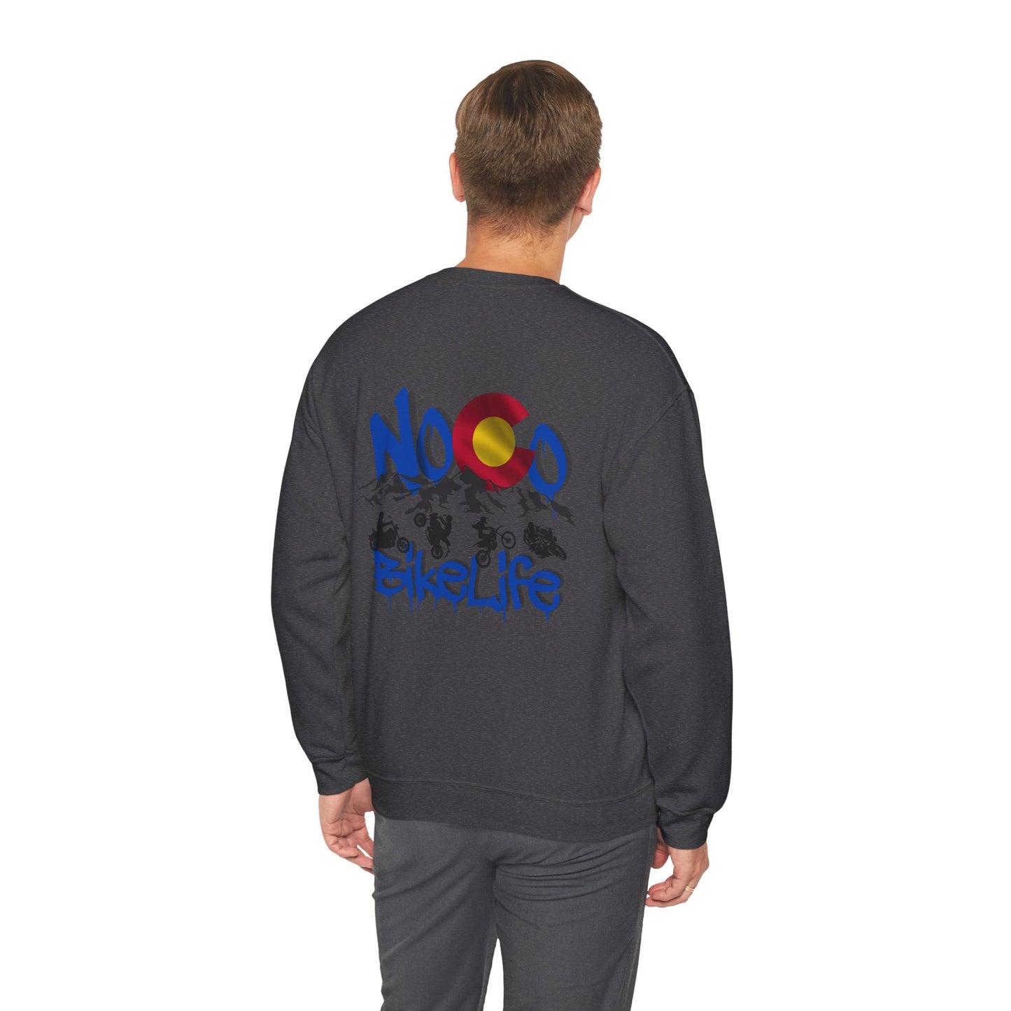 NoCo BikeLife Crew Neck Sweatshirt— Northern Colorado BikeLife Logo  Crew Neck Sweatshirt, part of the NoCo BikeLife exclusive collection