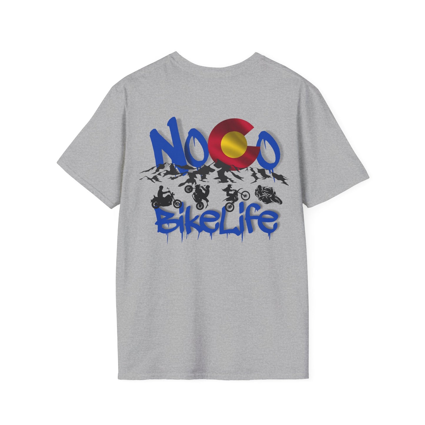 NoCo Bikelife T-Shirt —  Northern Colorado BikeLife Logo T-Shirt, part of the NoCo BikeLife exclusive collection