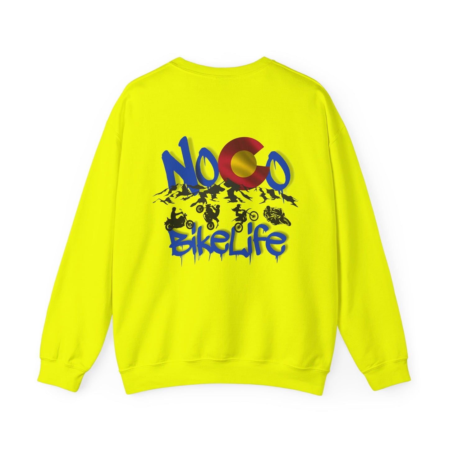 NoCo BikeLife Crew Neck Sweatshirt— Northern Colorado BikeLife Logo  Crew Neck Sweatshirt, part of the NoCo BikeLife exclusive collection