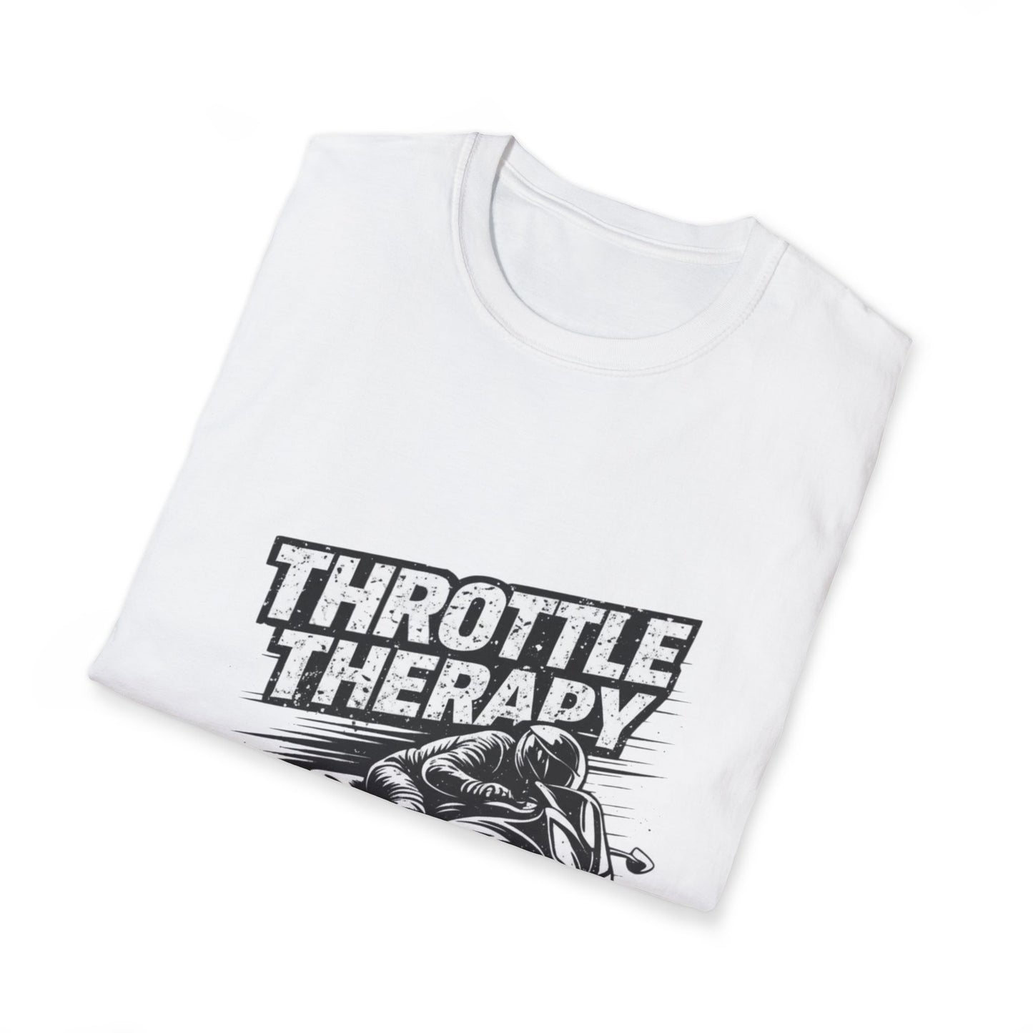 Throttle Therapy T-Shirt — Motorcycle Rider Tee