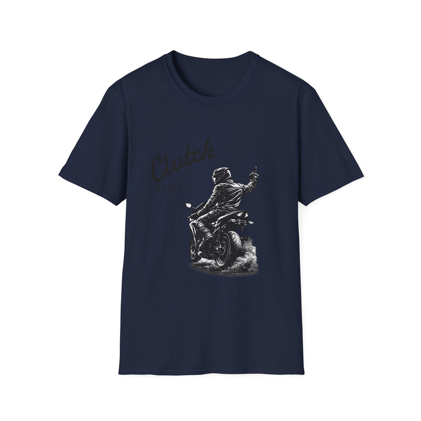 Clutch Riders Motorcycle T‑Shirt — Biker Vintage Graphic Tee