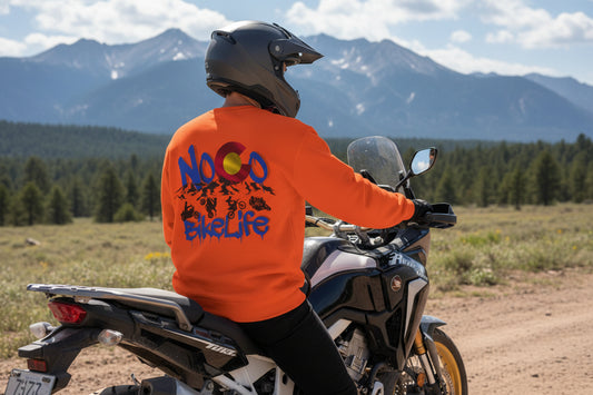 NoCo BikeLife Crew Neck Sweatshirt— Northern Colorado BikeLife Logo  Crew Neck Sweatshirt, part of the NoCo BikeLife exclusive collection