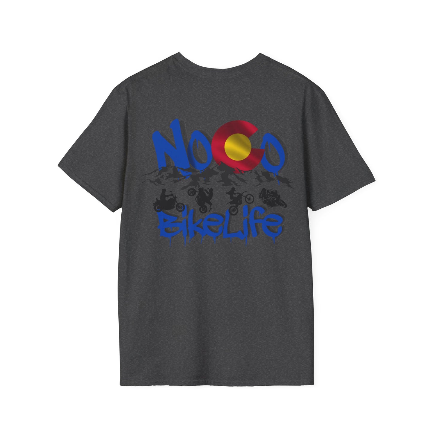 NoCo Bikelife T-Shirt —  Northern Colorado BikeLife Logo T-Shirt, part of the NoCo BikeLife exclusive collection