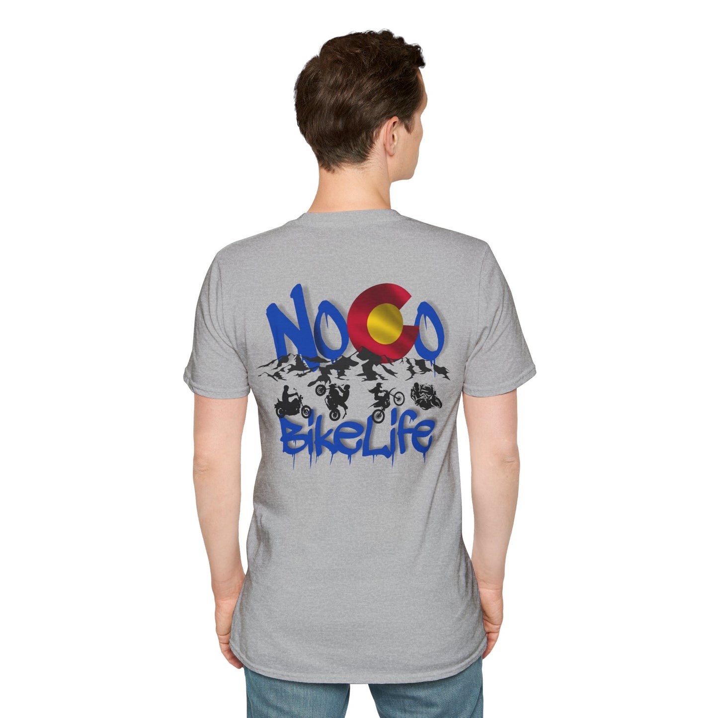 NoCo Bikelife T-Shirt —  Northern Colorado BikeLife Logo T-Shirt, part of the NoCo BikeLife exclusive collection